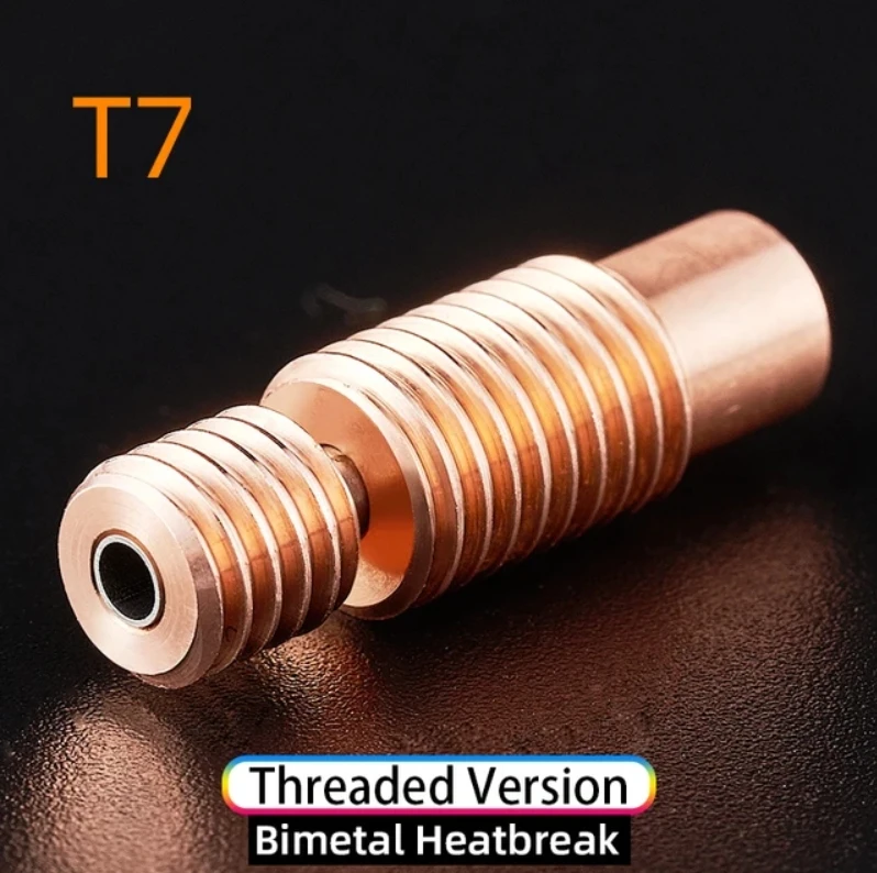 Bimetall-Heatbreak-Rohr für Creality Ender 3/3 S1/CR10/CR10S Pro, Kupfer & Titan Hochtemperatur-Heatbreak 1,75mm Filament – Detail 7