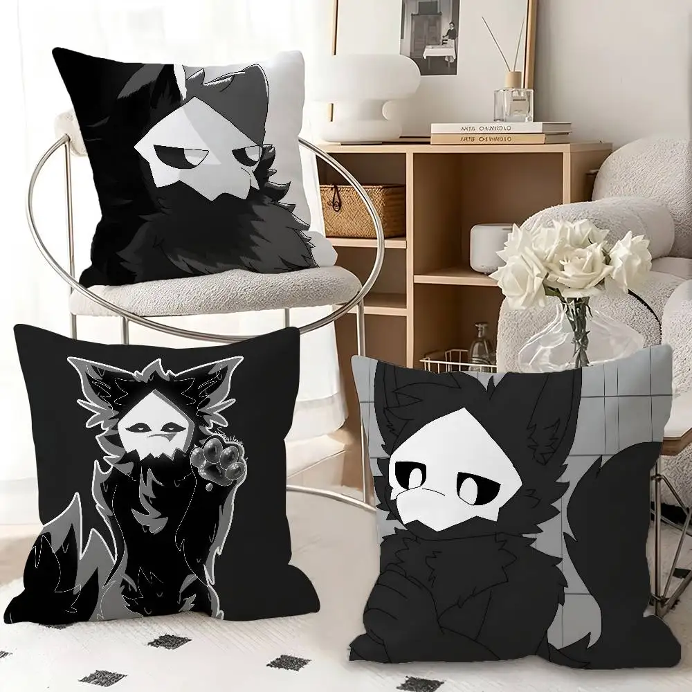 1pc C-Changed Puro Game Cute Pillow Case Fashion Square Pillowcase Bedroom Sofa Room Ins Decoration Leisure