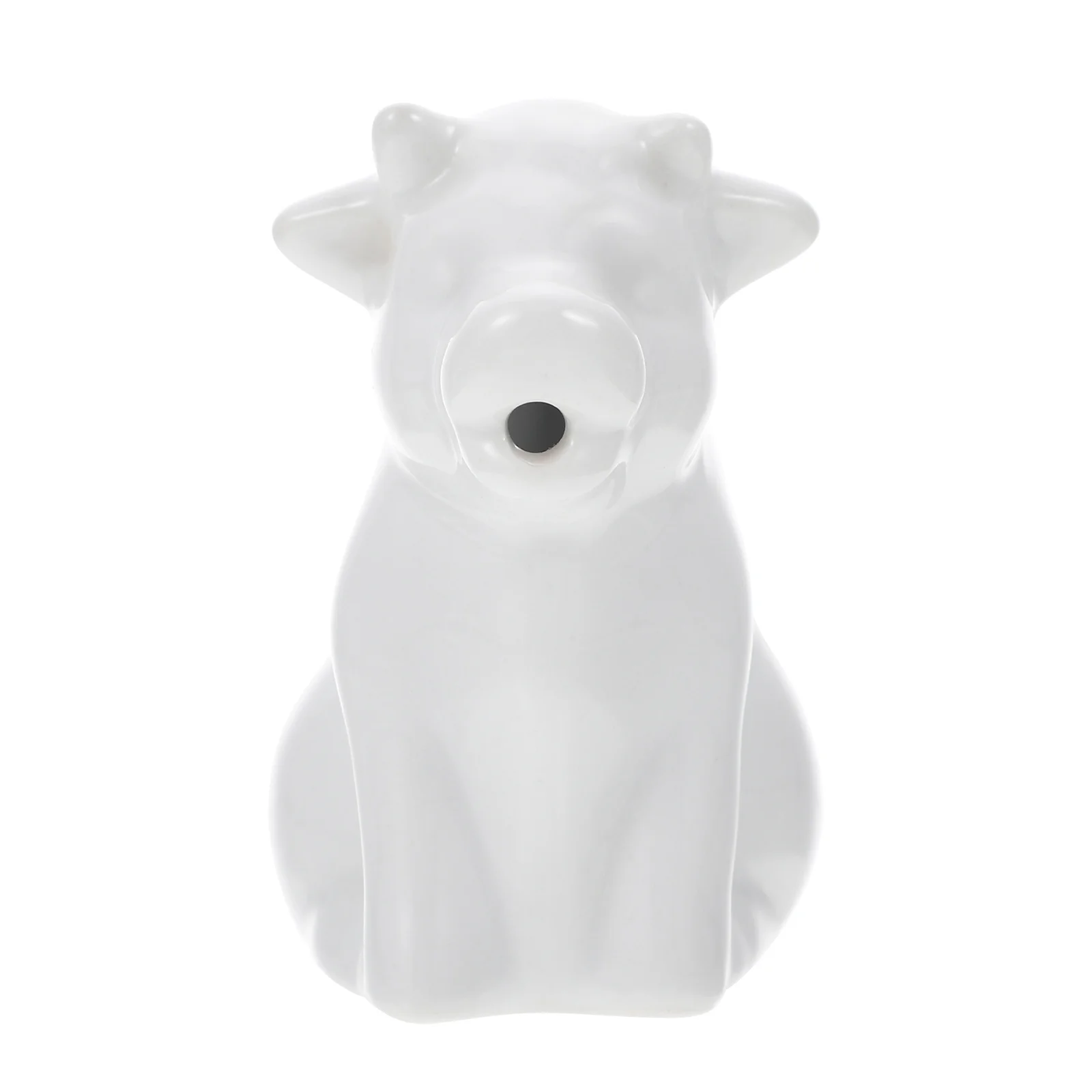 

Ceramic Milk Cup with Unique Spout Design Animal Shaped Coffee Frothing Cup Compact Size for Latte Serving