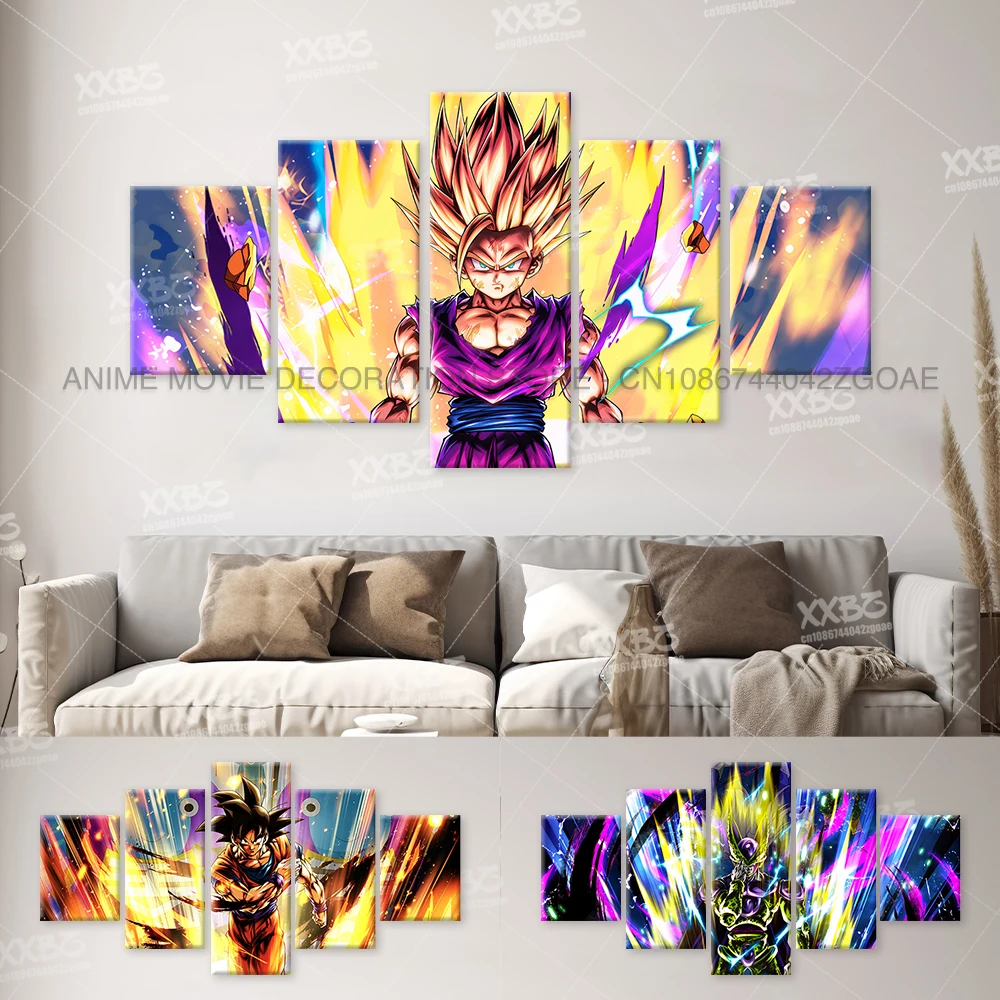 

Dragon Ball Son Goku Character Pictures Canvas Prints Painting Wall Art Anime Poster Home Decoration For Living Room No Frame