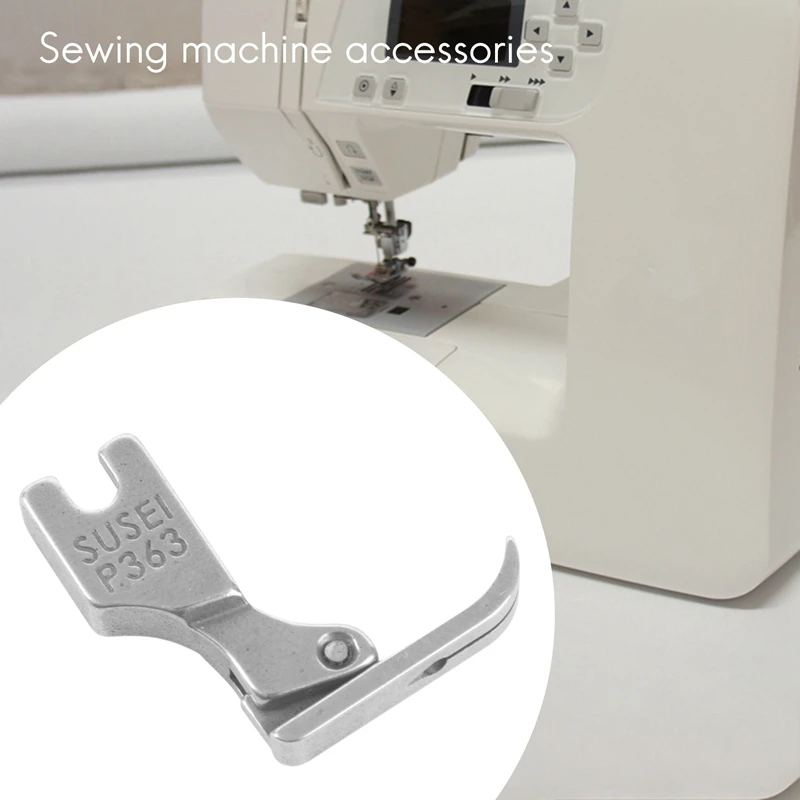 Simple Steel Sewing Machine Presser Foot Narrow Zipper Presser Foot For Industry Sewing Machine Attachment Part Supplies