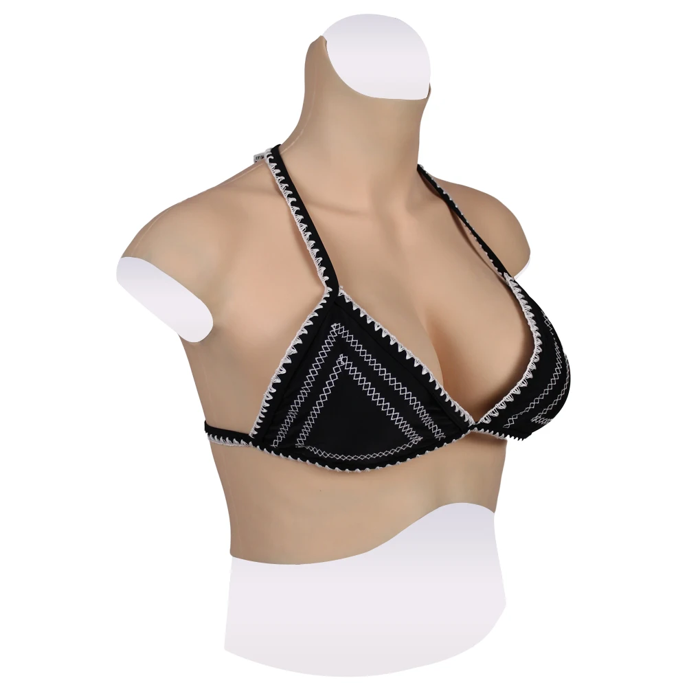 7th Generation Version Lifelike Soft Silicone Breast Forms enhancers Mastectomy Boob Prosthesis Fit for Crossdressers CDEH CUP