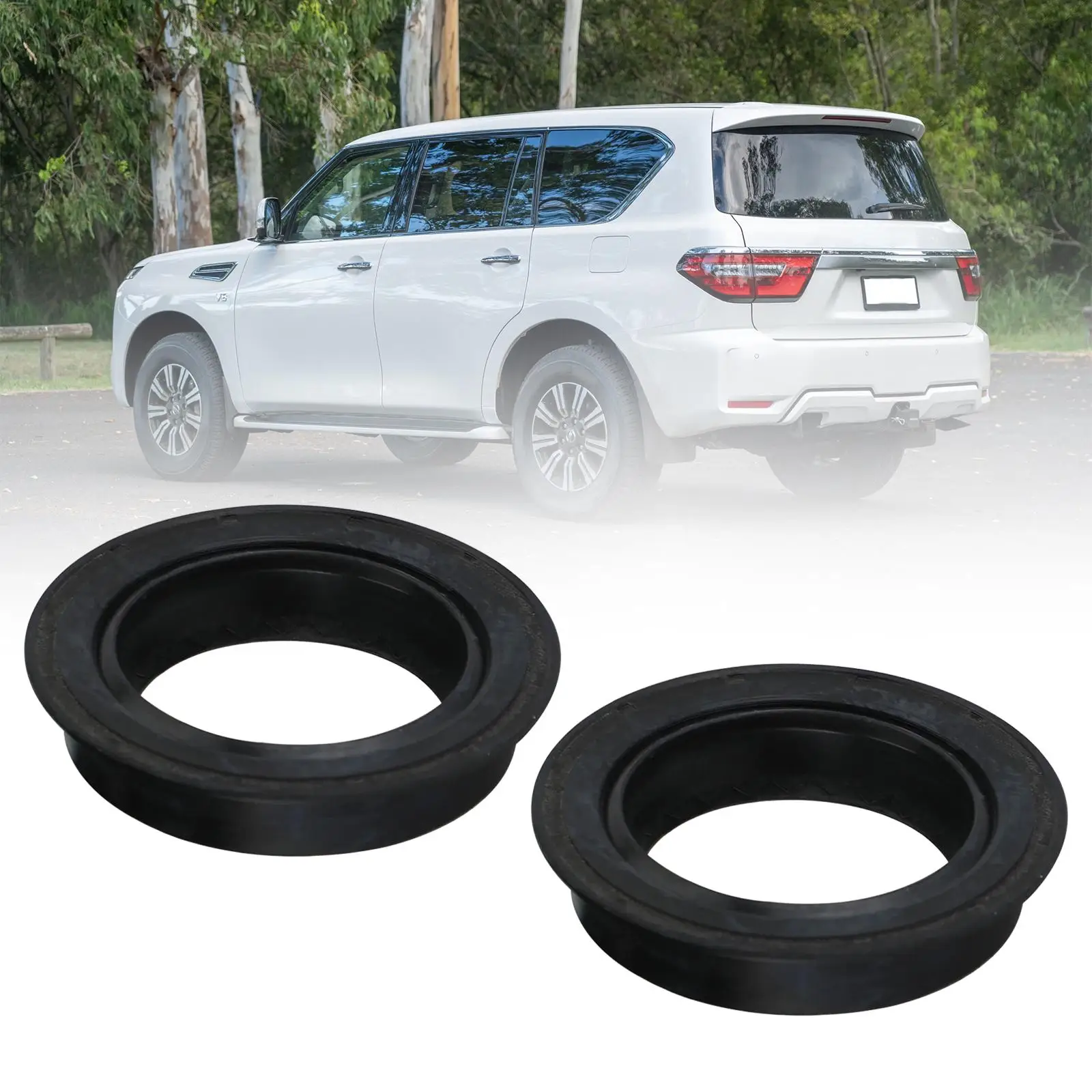 

Автомобильные передние внутренние сальники ступицы, черные, пластиковые, прочные, запасная часть для автомобильной оси, совместимые с 40533-01J00