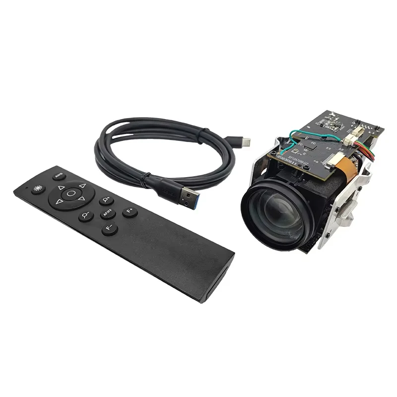 Customize High Resolution 12MP IMX415 30fps Pipe Inspection 10X Digital Zoom Block USB Camera Module