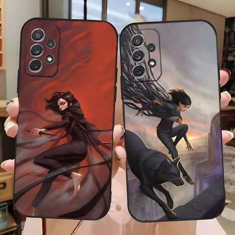 Mistborn Trilogy Vin Phone Case For Samsung Galaxy A13,A21s,A22,A31,A32,A52,A53,A71,A80,A91 Soft Black Phone Cover
