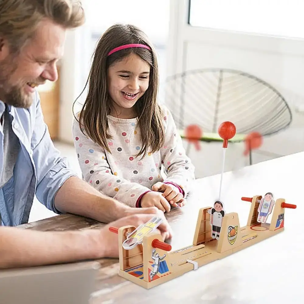 

Plastic Desktop Basketball Games with Scoreboard Soccer Swing Basketball Desktop Game Fine Motor Early Education