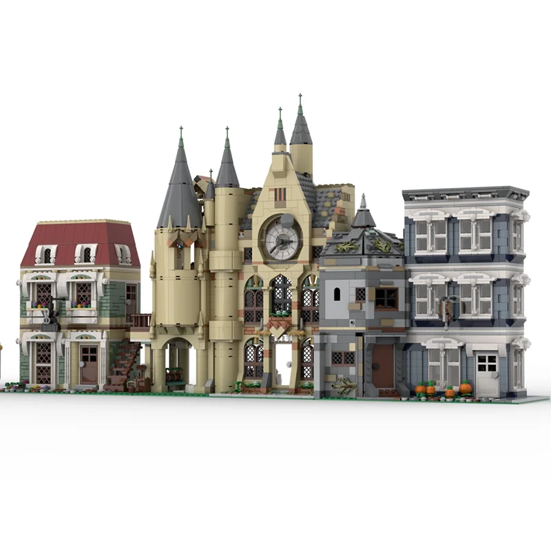 Moc قوالب بناء علم الفلك وبرج الساعة وزارة الدفاع نموذج التكنولوجيا وحدات المشهد الشهير لعبة المكعبات لتقوم بها بنفسك تجميع هدايا عيد الميلاد #6