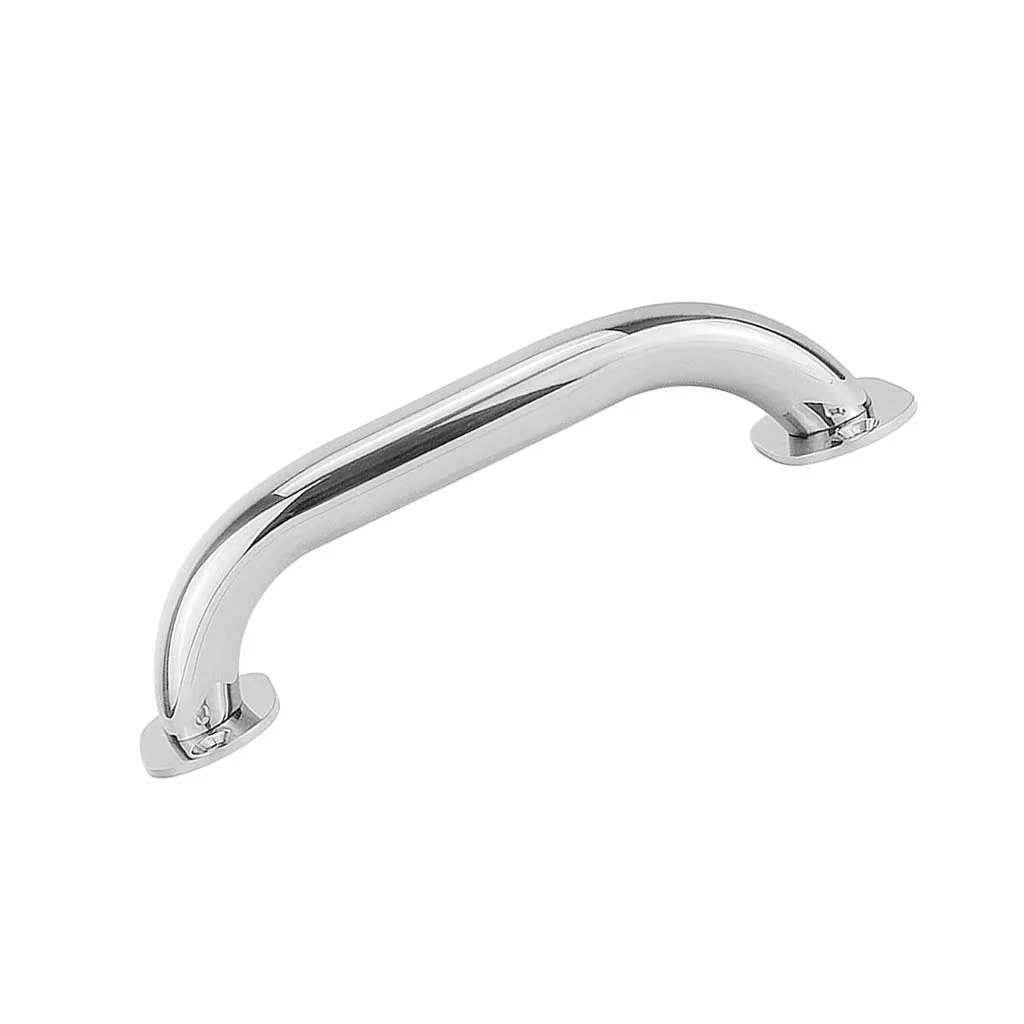 200mm Marine Grade 304 Stainless Steel Grab Handle Door Handrail Grip Rail Grab Bar     Handle Boat Hatch Yacht Marine Bathroom