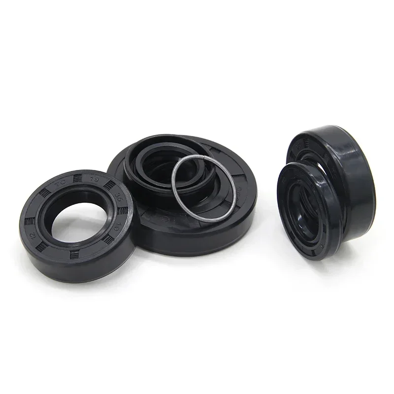 2/5pcs NBR Oil Seal ID 18mm TC-18*24/25/26/28/30/32/35/40/42/45/47*5/6/7/8/10mm Nitrile Rubber Shaft Double Lip Oil Gasket