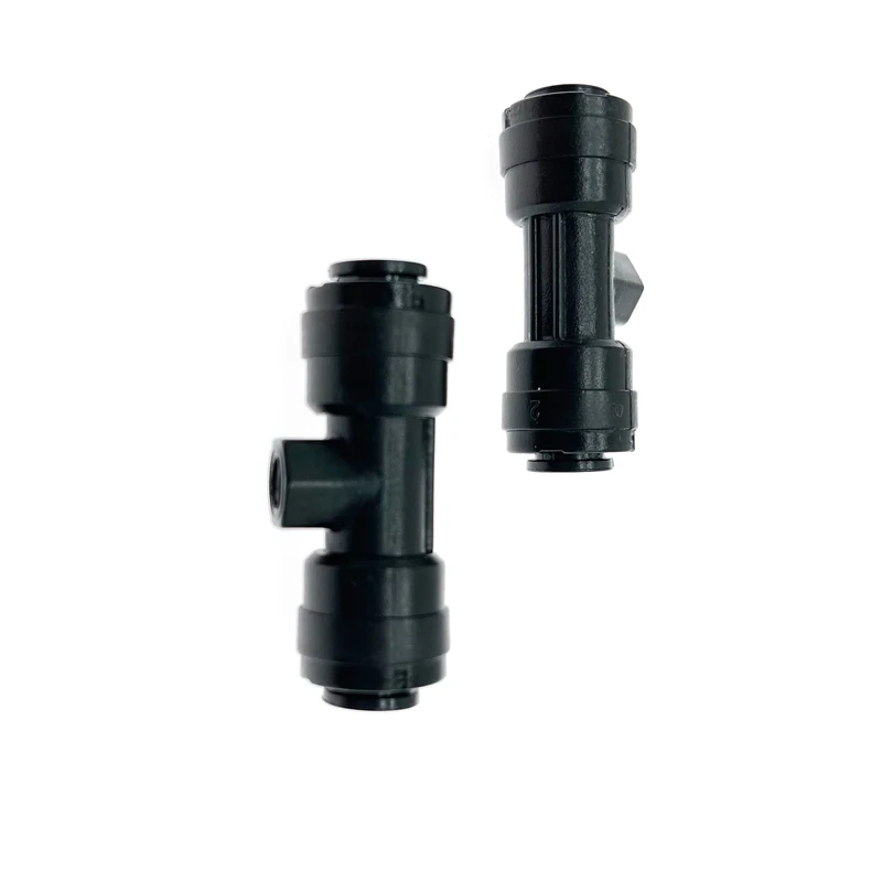 1/4\'\' Low Pressure Outdoor Misting Quick Pushing Connector 3/16\'\' UNC For Garden Water Spray 20 Pcs