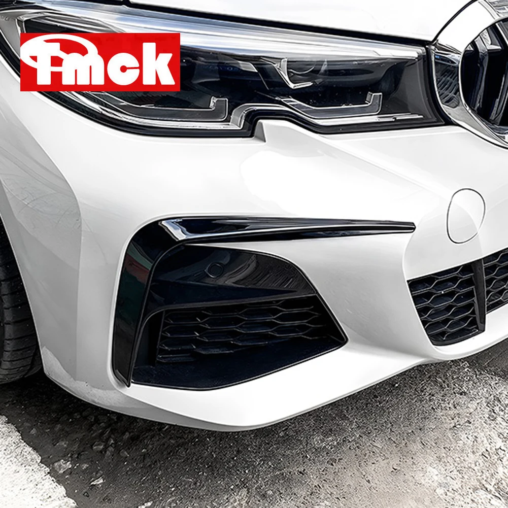 

Car Accessories Front Bumper Lip Splitter Spoiler Trim Cover For BMW 3 Series G20 G28 M Sport 320i 325i 330i 2019 2020 2021 2022