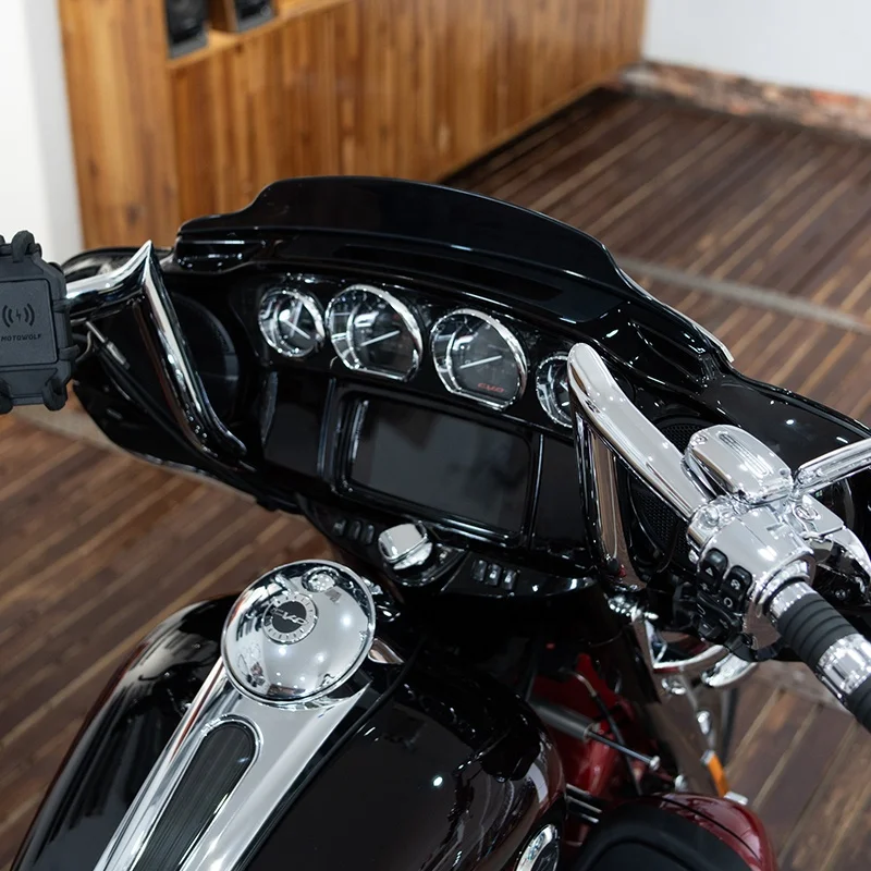 New Condition Rise 1.5in Handlebar for HD Trikes and FLHX/FLHT Motorcycles 12in/14in/16in Fit Body Systems Accessory