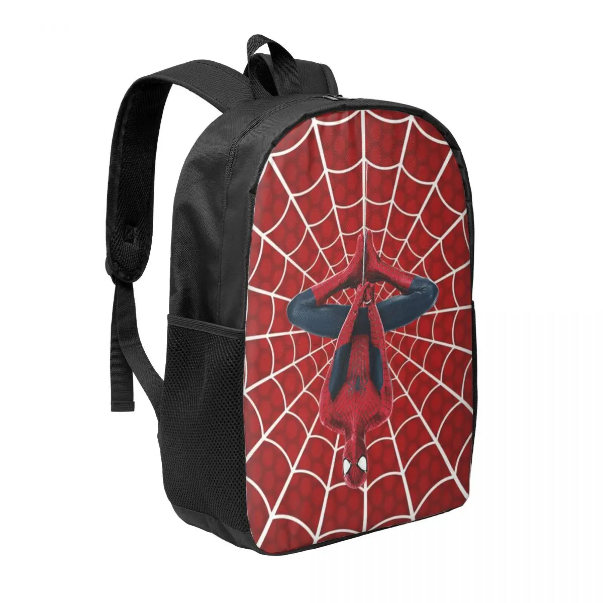 Custom Spider Man Backpacks for Women Men Waterproof College School Bag Print Bookbags