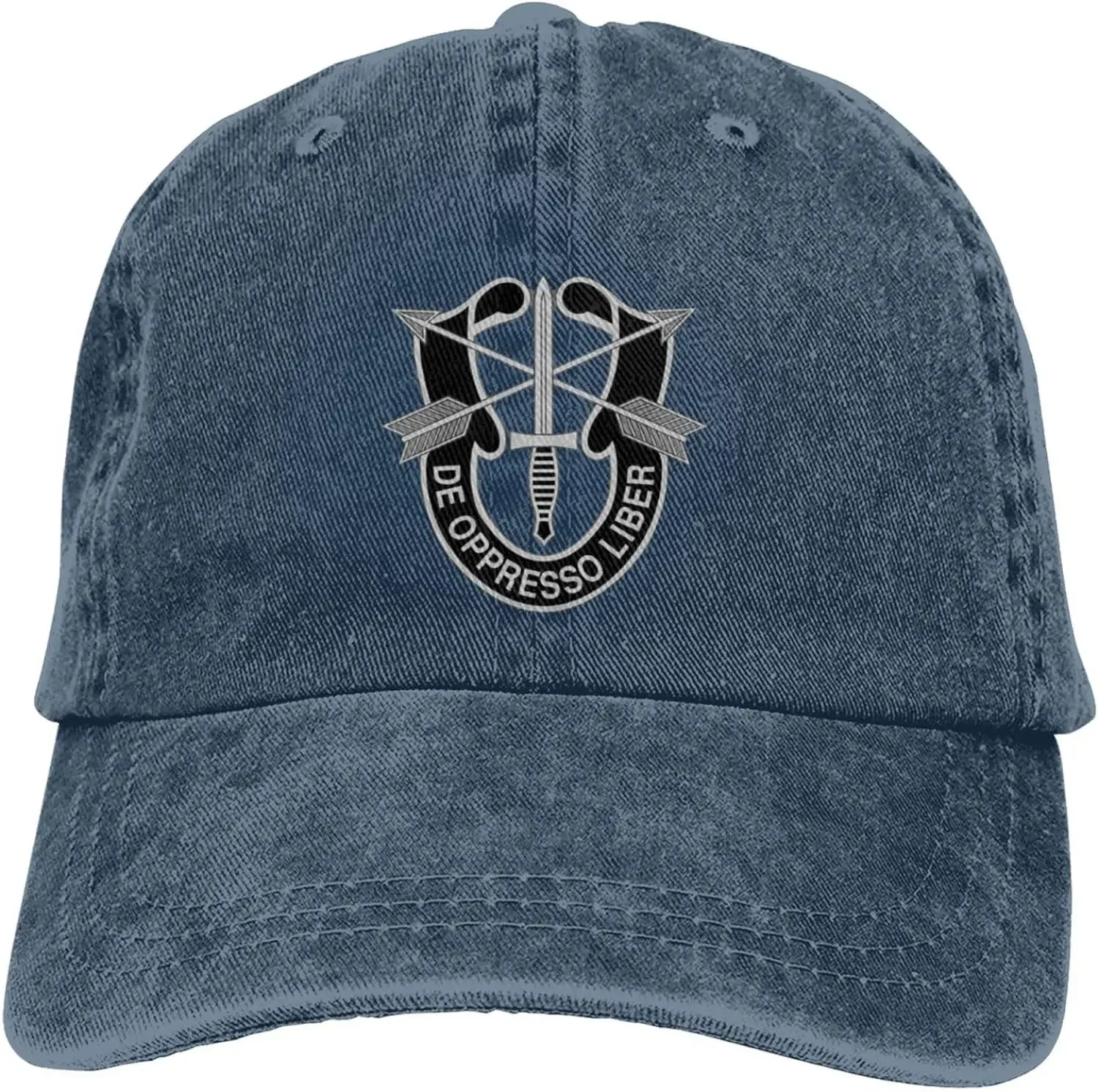 Army-Special-Forces-De-Oppresso-Liber Cowboy Cap Casquette Dad Hat Baseball Cap Black Hat for Mens and Womens