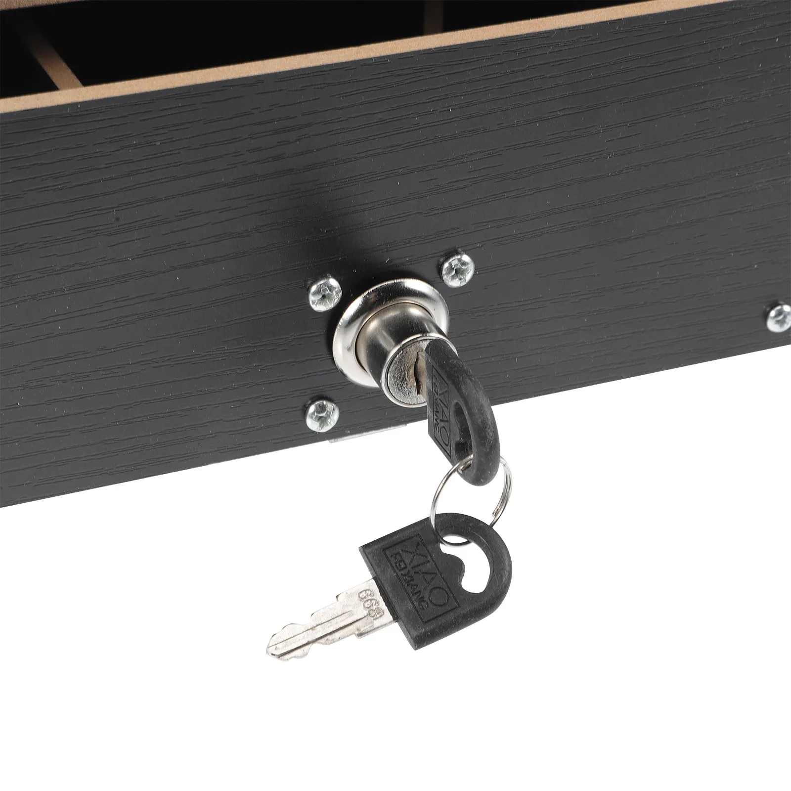 

Деревянный многосекционный лоток для денег в кассовый аппарат, органайзер-вставка, отсек для хранения, настольный держатель, пять отделений