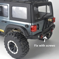 GZMO Metal Trailer Tow Hook Mount for 1/10 YK4102 1/8 YK4082 YiKong RC Crawler Car Upgrade Parts Accessories