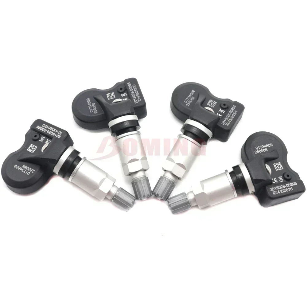 4Pcs/lot 01734809 1017034809 TPMS Tire Pressure Sensor For Geely Coolray Emgrand EV500 EV450 Vision X3 Vision S1 2017-23 433MHz