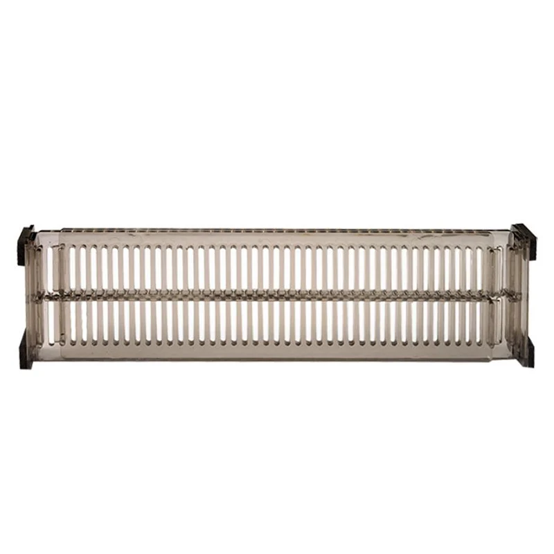 2ชิ้นตัวแยกที่เก็บเครื่องครัว DIY kamar จัดระเบียบลิ้นชักแบบปรับได้