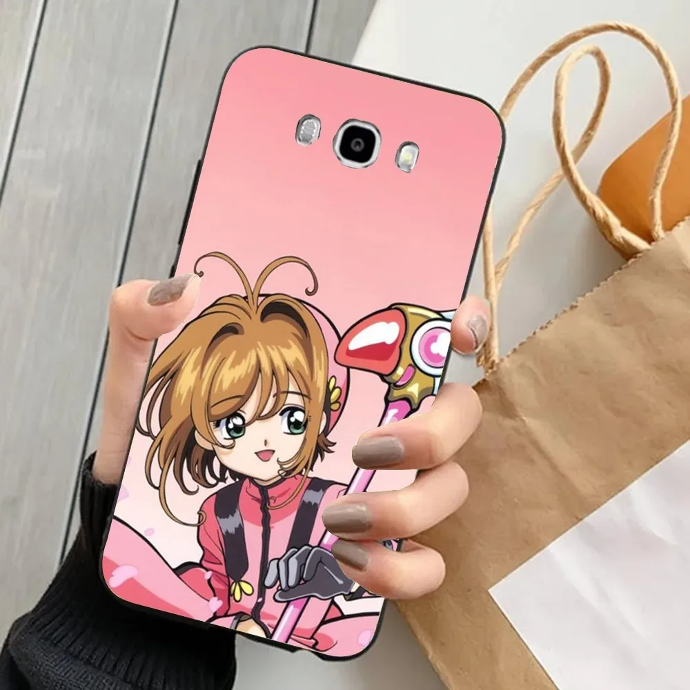 C-Cardcaptor S-Sakura-S Anime Phone Case For Xiaomi 11 Redmi Note 11 5G 8T 9A 9 10T Note8Pro Note9 12SUltra Black Case