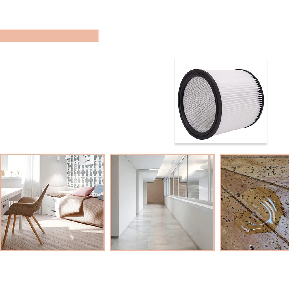 Shop-Vac 90350 90304 90333 교체 필터, 대부분의 습식 건식 진공 청소기에 적합, 5 갤런 이상