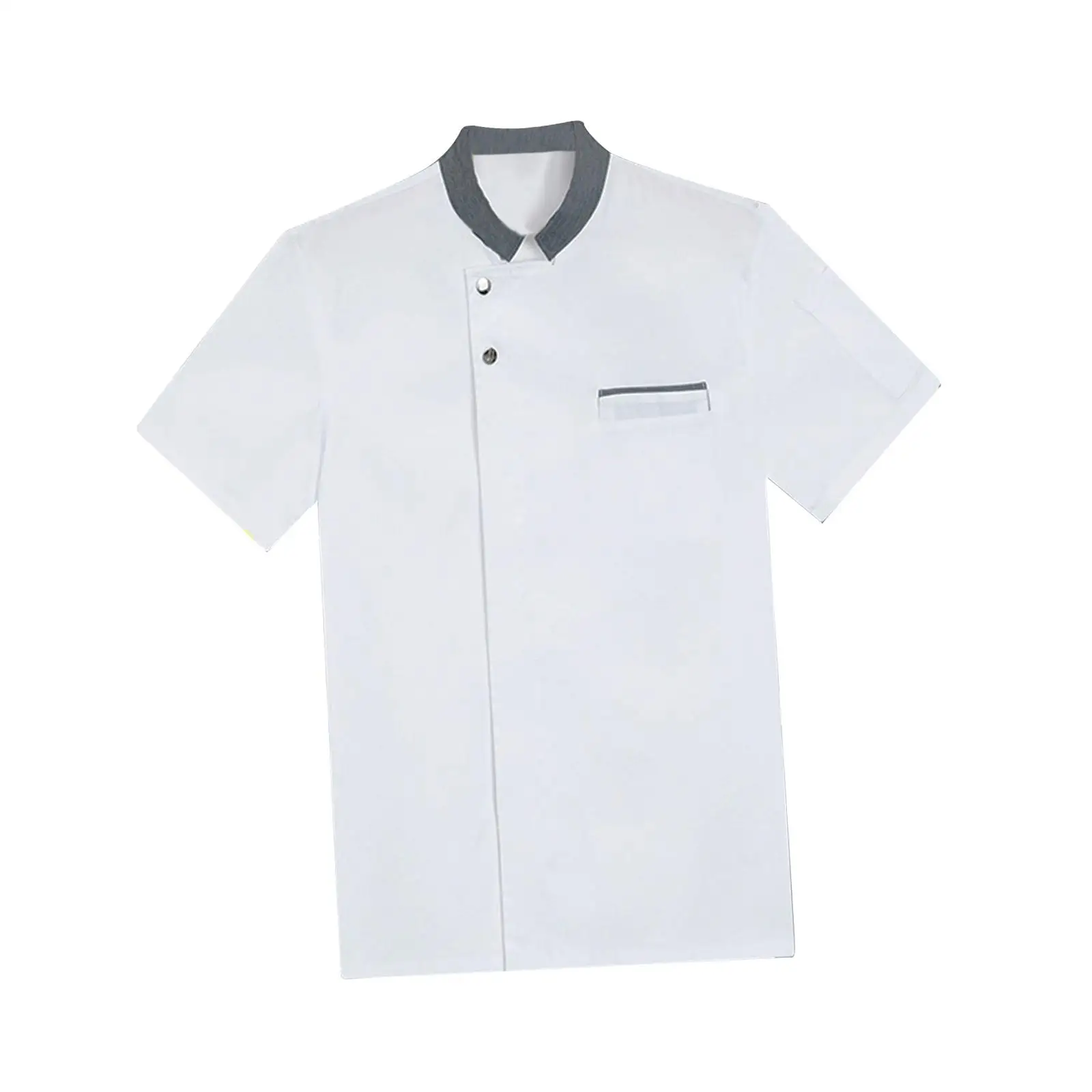 Chef Coat Jacket Chef Clothing Apparel Overalls Workwear for Cooking, Bakery Cooker