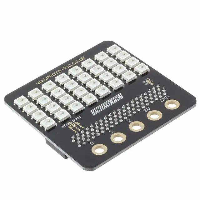 

New PPMB00100 MICRO:PIXEL 4X8 WS2812B BOARD FO