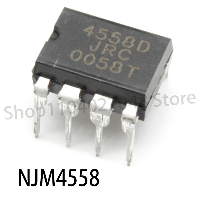 1PCS Brand new JRC NJM4558D DIP-8 JRC4558D New Dual Operational Amplifier