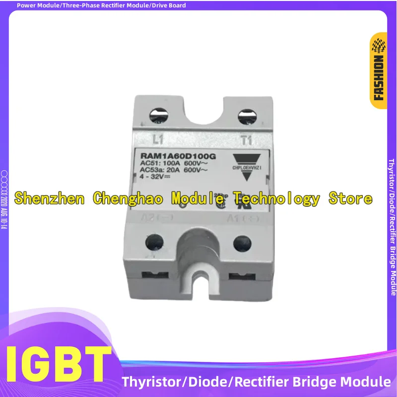 Relé RAM1A60D45G RAM1A60D45 RAM1A60D50G RAM1A60D50 RAM1A60D75G RAM1A60D75 RAM1A60D100G RAM1A60D100 RAM1A60D125 RAM1A60D125G