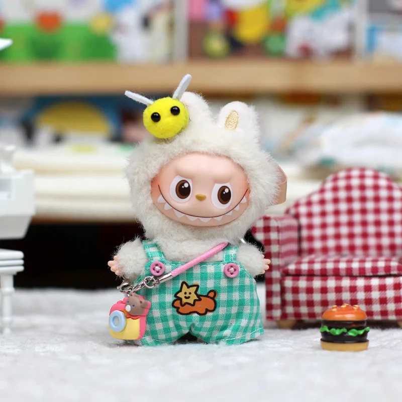 Only Clothes Suitable for Iabubu 4.0 Mini Baby Clothes Heart Code New Model for 10cm Doll Accessories