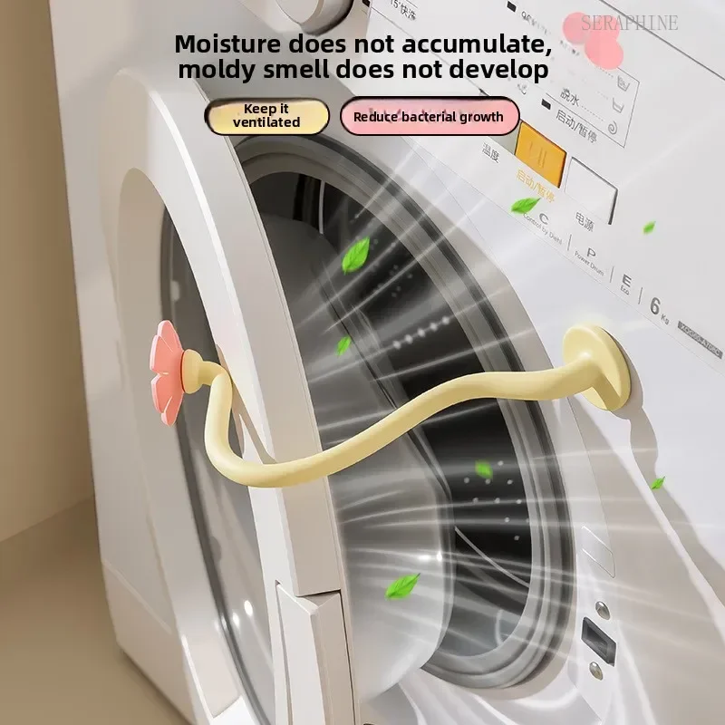 Door Ventilation Limiter Holder Magnetic Buckle Frame Support Anti-fall Drum Flower Washing Machine