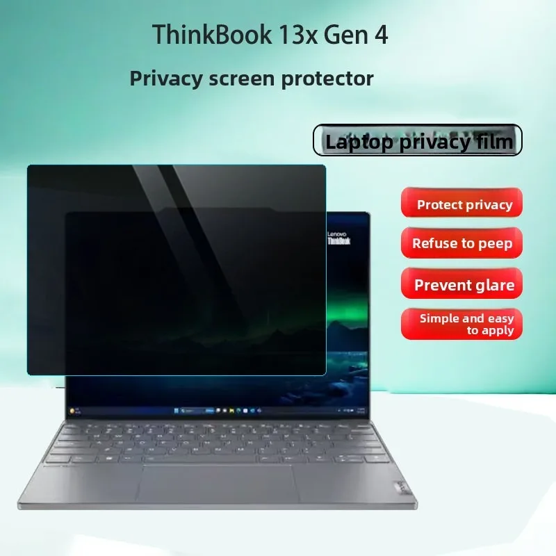 

Для 13,5-дюймового Lenovo ThinkBook 13x G4 IMH, Защитная пленка для экрана ноутбука, противошпионская пленка
