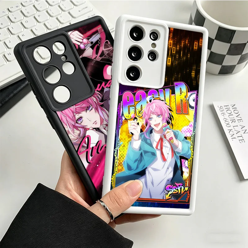 Funda para Teléfono con Diseño de Anime Hypnosis Mic Ramuda Amemura para Samsung S25 S26 FE S23 S22 Ultra Galaxy S21 S20 Plus S24 FE