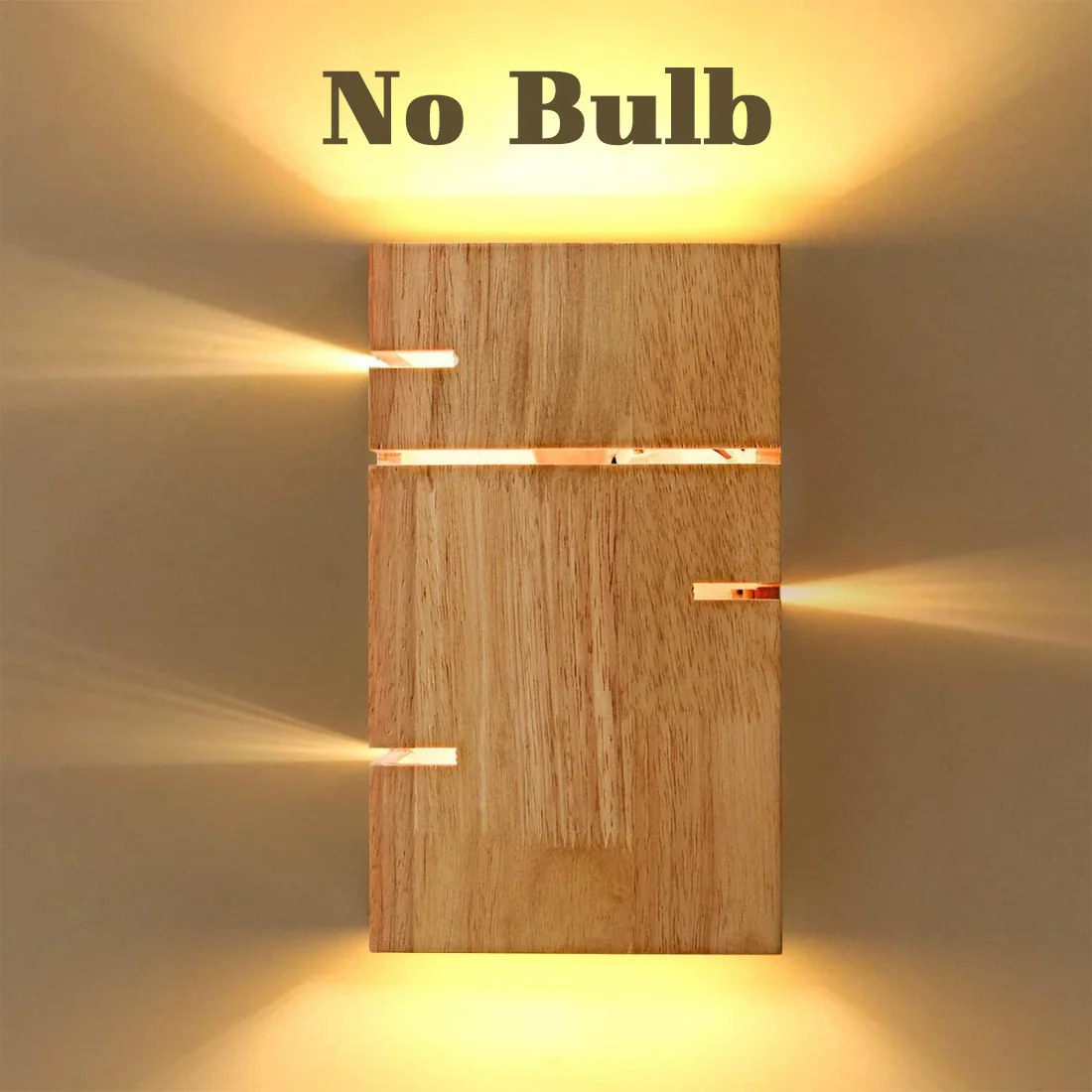 

Современный настенный светильник в скандинавском стиле, квадратный деревянный настенный светильник, прикроватный светильник для спальни, кабинета, коридора, гостиной, фон, атмосферный свет