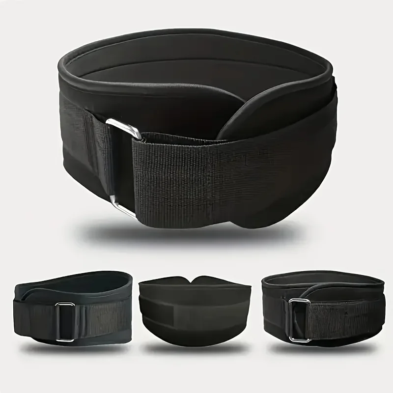Gewichthebergürtel, Unisex, verstärkte Lendenwirbelstütze, geeignet für Fitnessstudio, Gewichtheben, Fitness, Kniebeugen, Bodybuilding und Training.