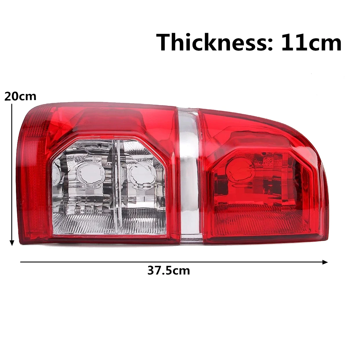 For Toyota Hilux 2005 - 2015 Car Rear Taillight Brake Lamp Tail Lamp Without Bulb