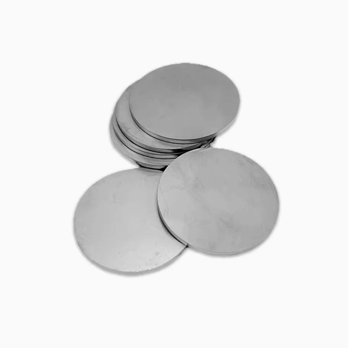 1060 Aluminum Circular Plate Heat Dissipation Plate Aluminum Sheet Aluminum Alloy Plate Zero Cutting Laser Cutting Thickness1mm