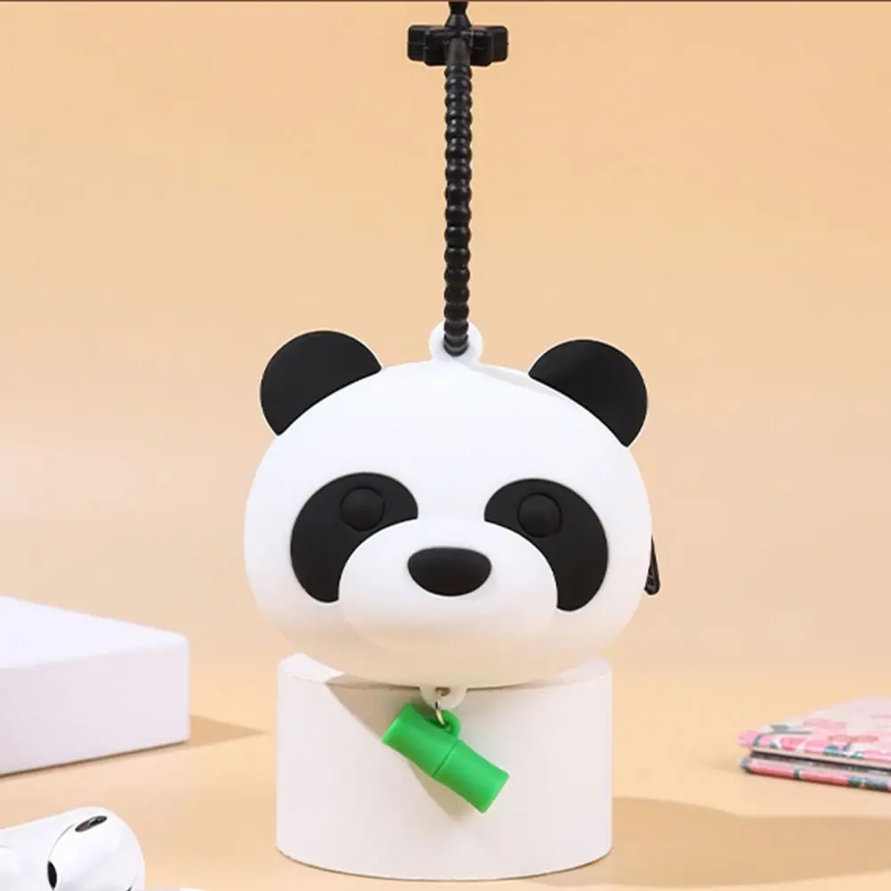 Reusable Cartoon Silicone Coin Purse Panda Shaped Exquisite Mini Cute Wallet Waterproof Portable Silicone Storage Bag Girls