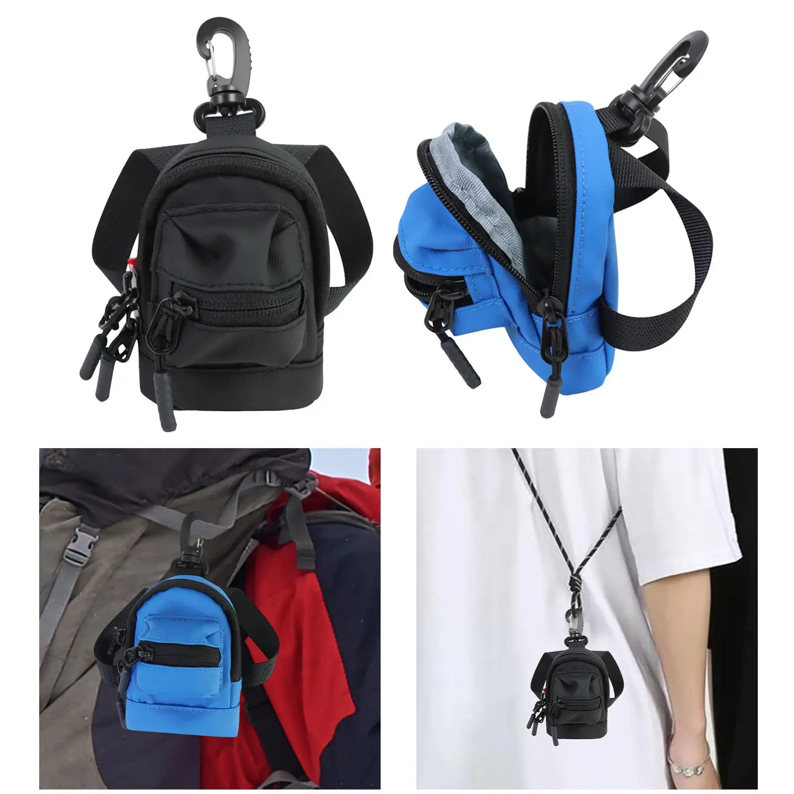 Fashion Backpack Chest Bag Durable Key Purse Organizer for Outdoor Climbing Hunting