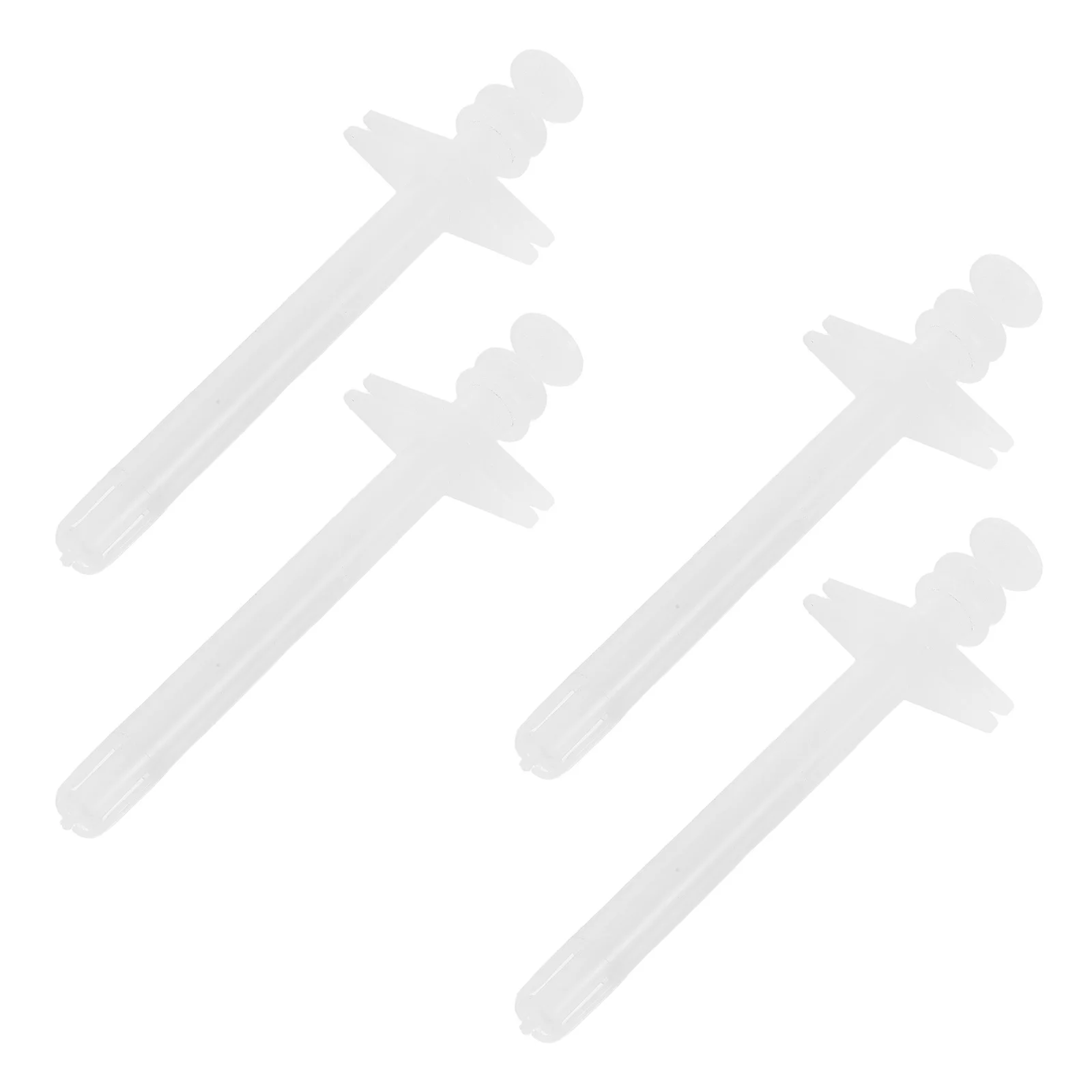 

4Pcs Pet Pill Shooter Silicone Tip Medication Feeder Push Design for Cat Dog Medicine Administration Pet Liquid Food Feeder