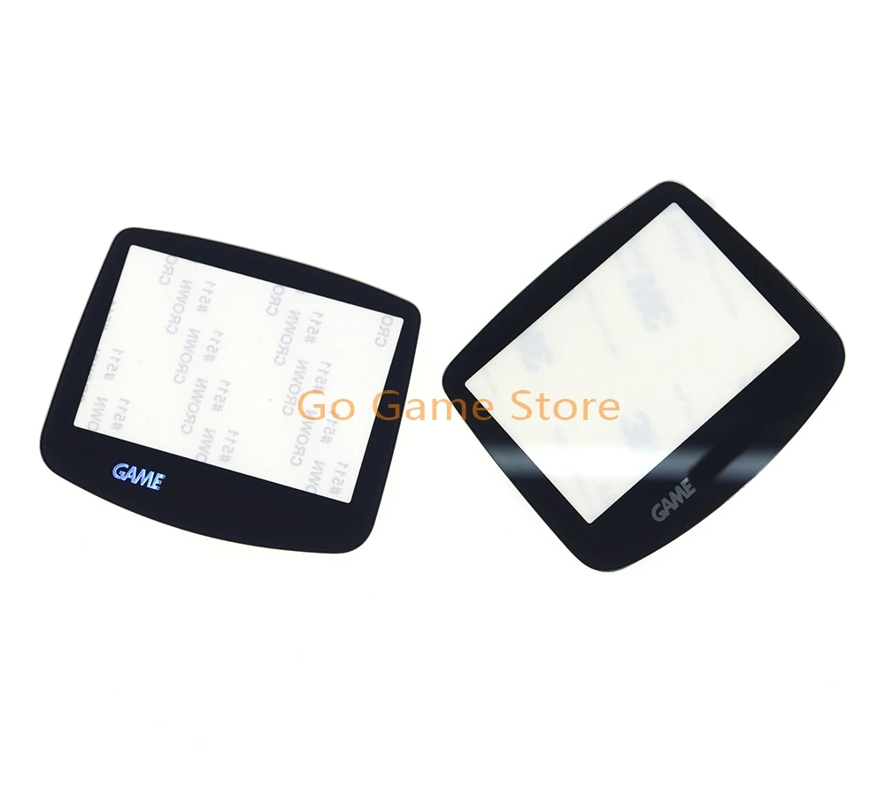 30 peças de substituição para gameboy advance gba vidro display lcd capa protetora de lente