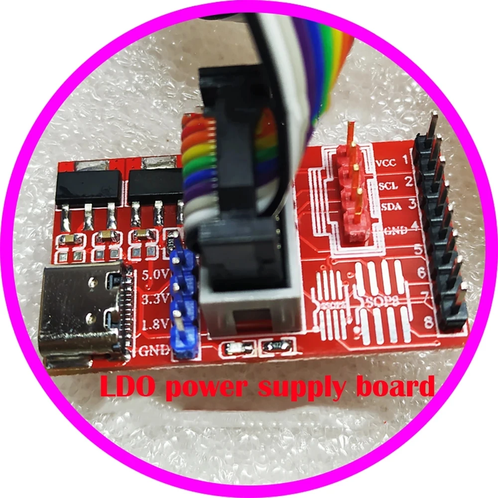 Best Price MSOP8 Microchip Probe TVSP8 Patch Dense Pin Burning Spring Thimble Automotive Car 8 Pin 0.65mm Pitch for Digiprog