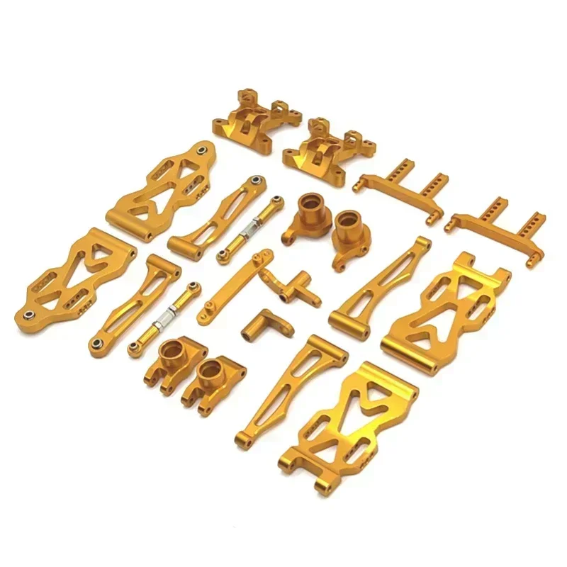 

SCY 1/16 16101 16102 16103 16104 16106 16201 RC Q117 Rc Car Parts Metal Upgrade and Modification Vulnerable Parts Kit