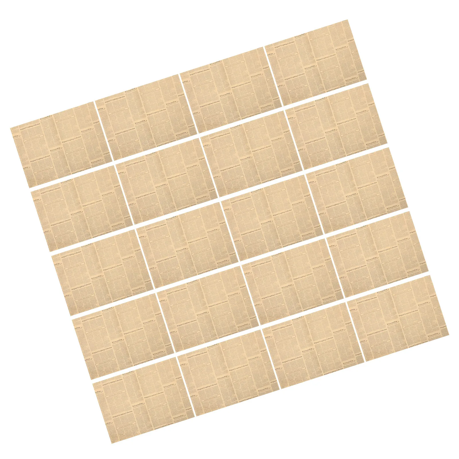 

20pcs Retro Packaging Black Flower Wrapping Paper For Gift Bouquet Diy Craft Scrapbooking Decoration Crafting Paper