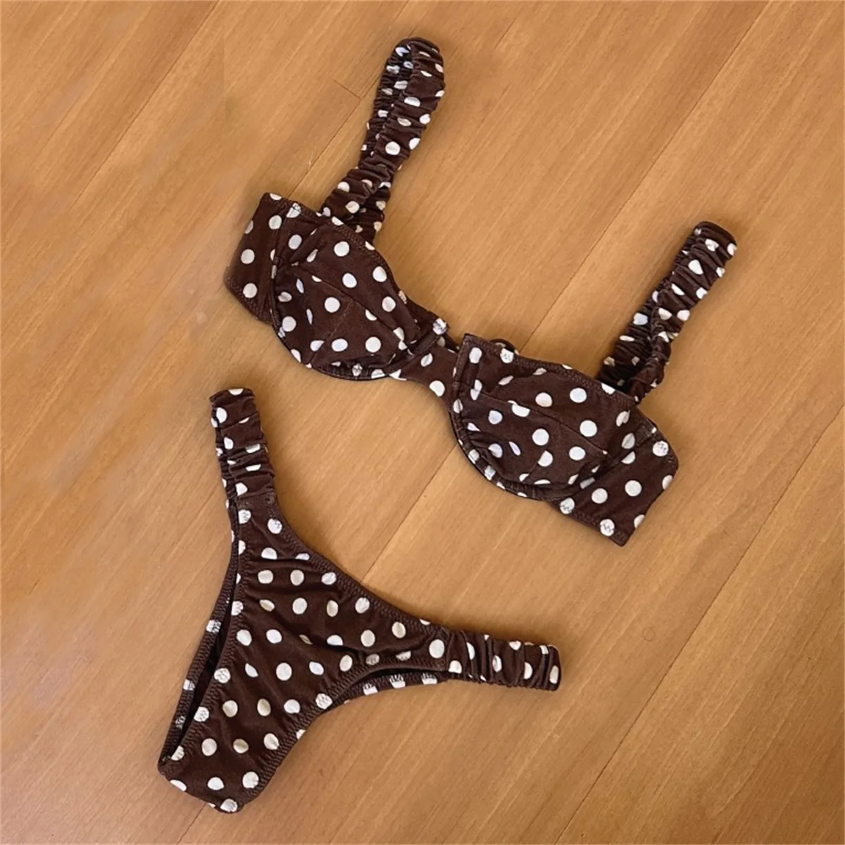 Dot Badeanzug 2026 Micro Bikinis Sexy Frauen Bademode Weiblichen Push-Up Badeanzug Brasilianische Badeanzüge Bademode Bandeau Biquini