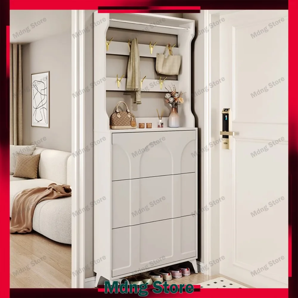 

Modern Adjustable Shoes Racks Clothes Drawer Organization Vertical Shoes Racks Ultra Thin Storing Sapateira Home Decoration
