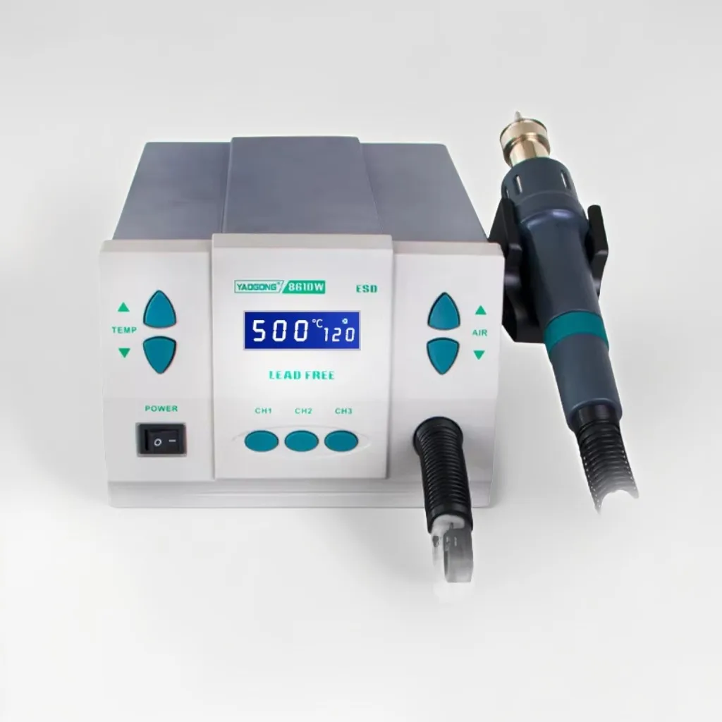 

Electric Soldering Irons + Hot Air Gun Better SMD Rework Station Lead-free 1000W YAOGONG 861DW