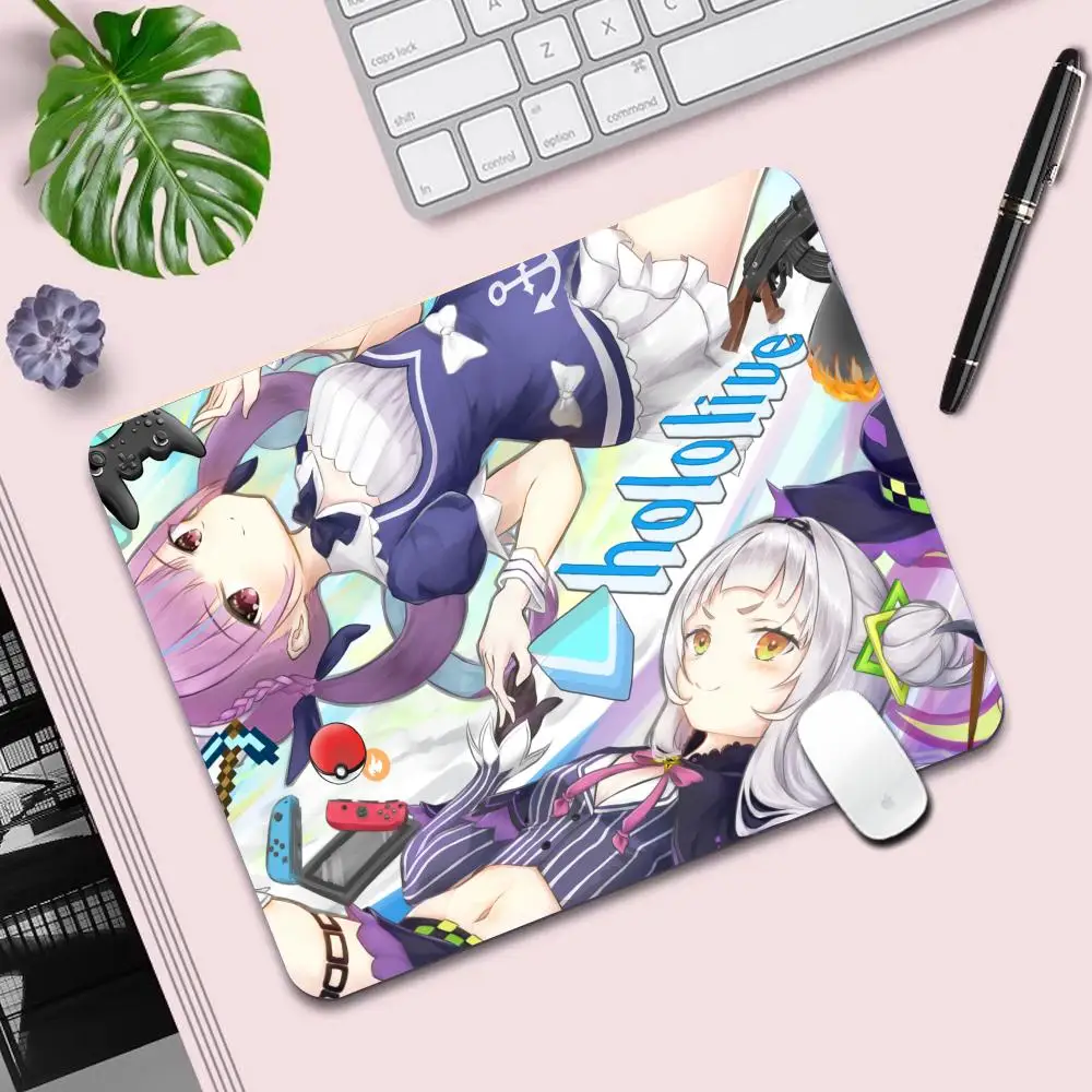 Murasaki Shion Table Mat ملحقات لوحة مفاتيح الكمبيوتر المحمول وسادة ماوس ألعاب مضادة للانزلاق PC Gamer Computer Virtual Youtuber Mouse Mat