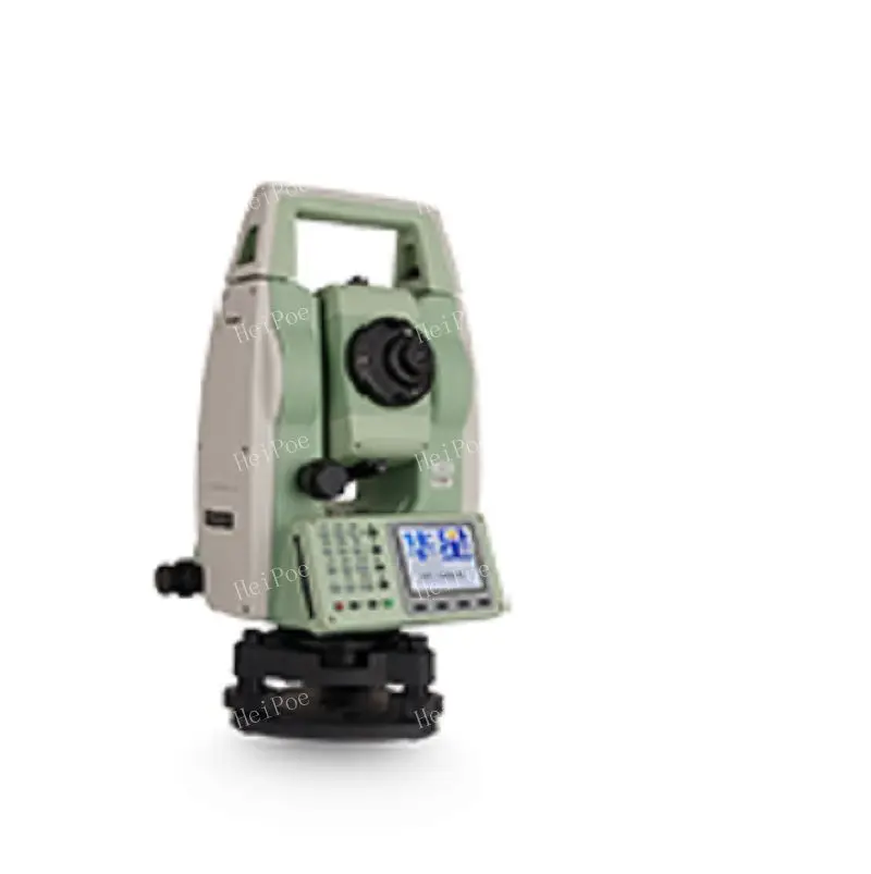 محطة إجمالية عالية الهدف HTS-520L8 للمعدات البصرية بطول 800 متر بدون عاكس مع شاشة ملونة وبلوتوث