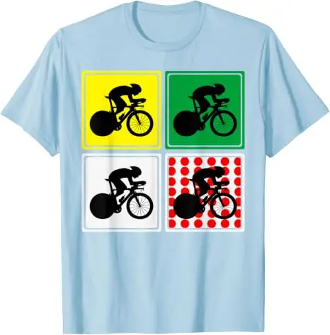 Paris Holiday France Tour Souvenir Radfahren Frankreich Paris Tour T-Shirt Y2k Racing Bike Lover Grafikkleidung Fahrrad ‌ Sport-T-Shirts – Detail 14