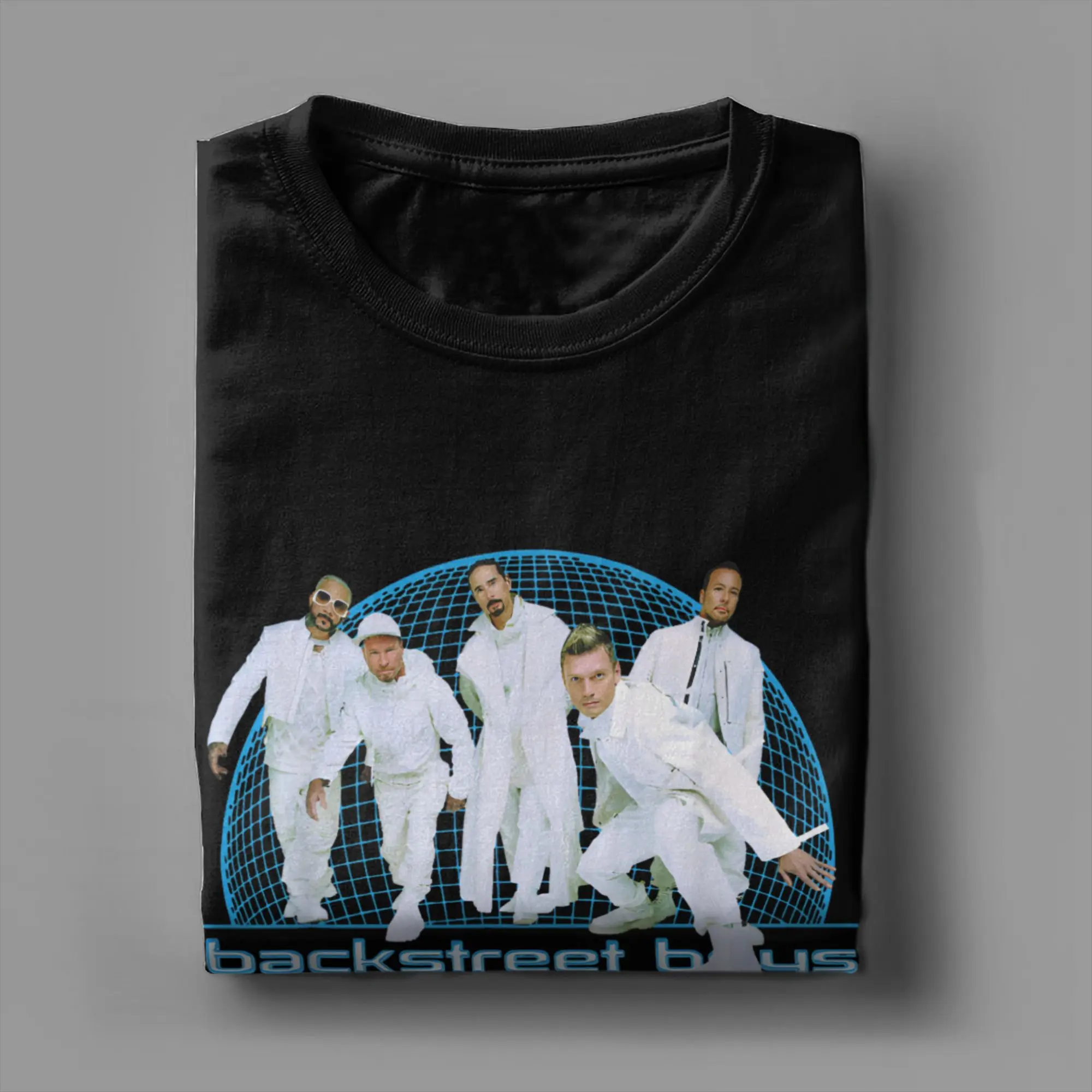 Backstreets Boy T-Shirts für Herren, Baumwolle, neuartige T-Shirts, Rundhalsausschnitt, Into The Millennium Tees, kurzärmelige Kleidung, 4XL 5XL – Detail 3